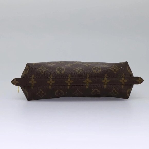 LOUIS VUITTON Monogram Trousse Demi Ronde Cosmetic Pouch M47520 LV Auth 112798 - Picture 11 of 16
